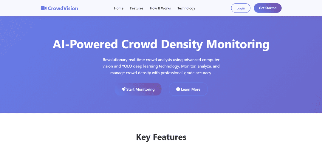 Real-Time Crowd Density Estimator